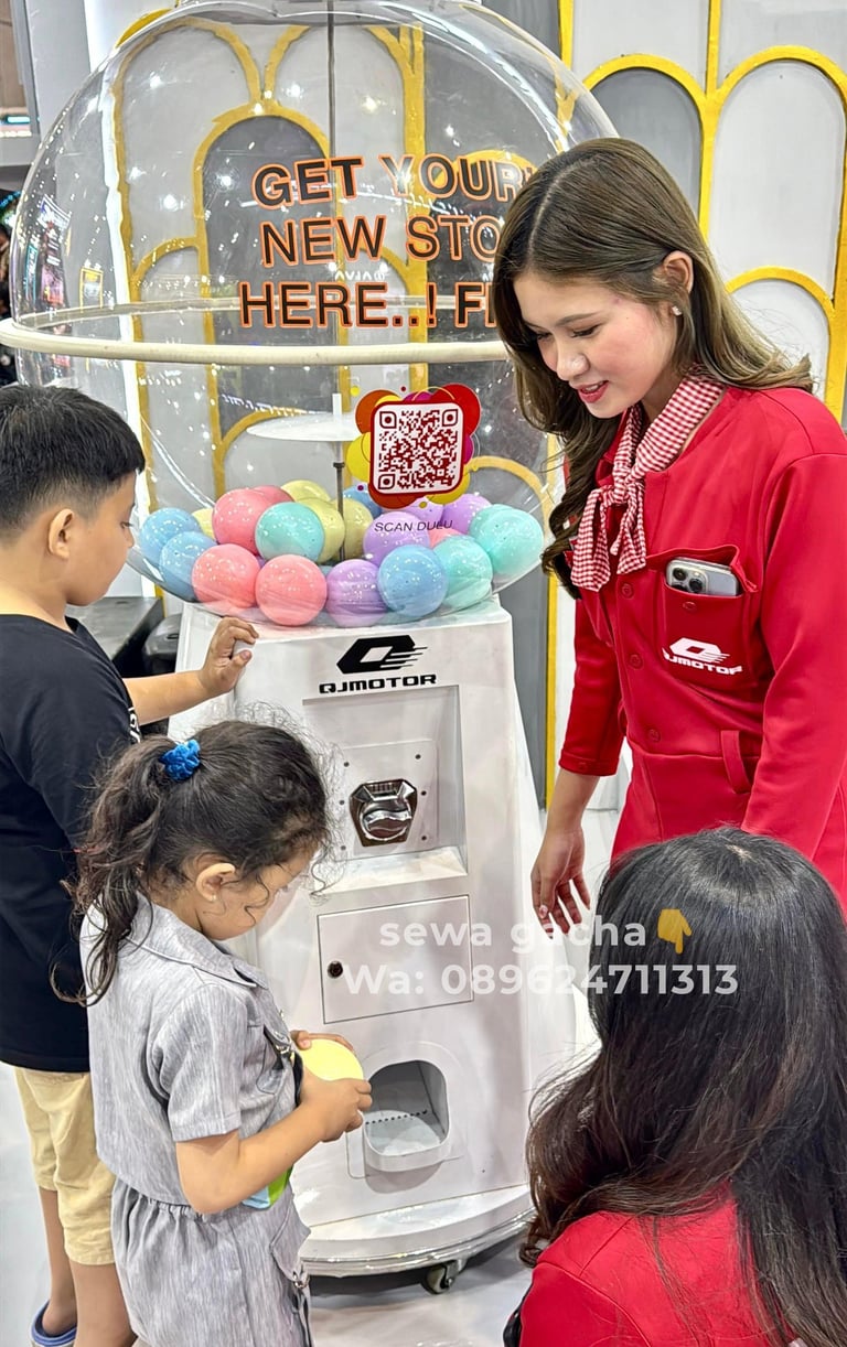 sewa mesin gachaapon jumbo jakarta