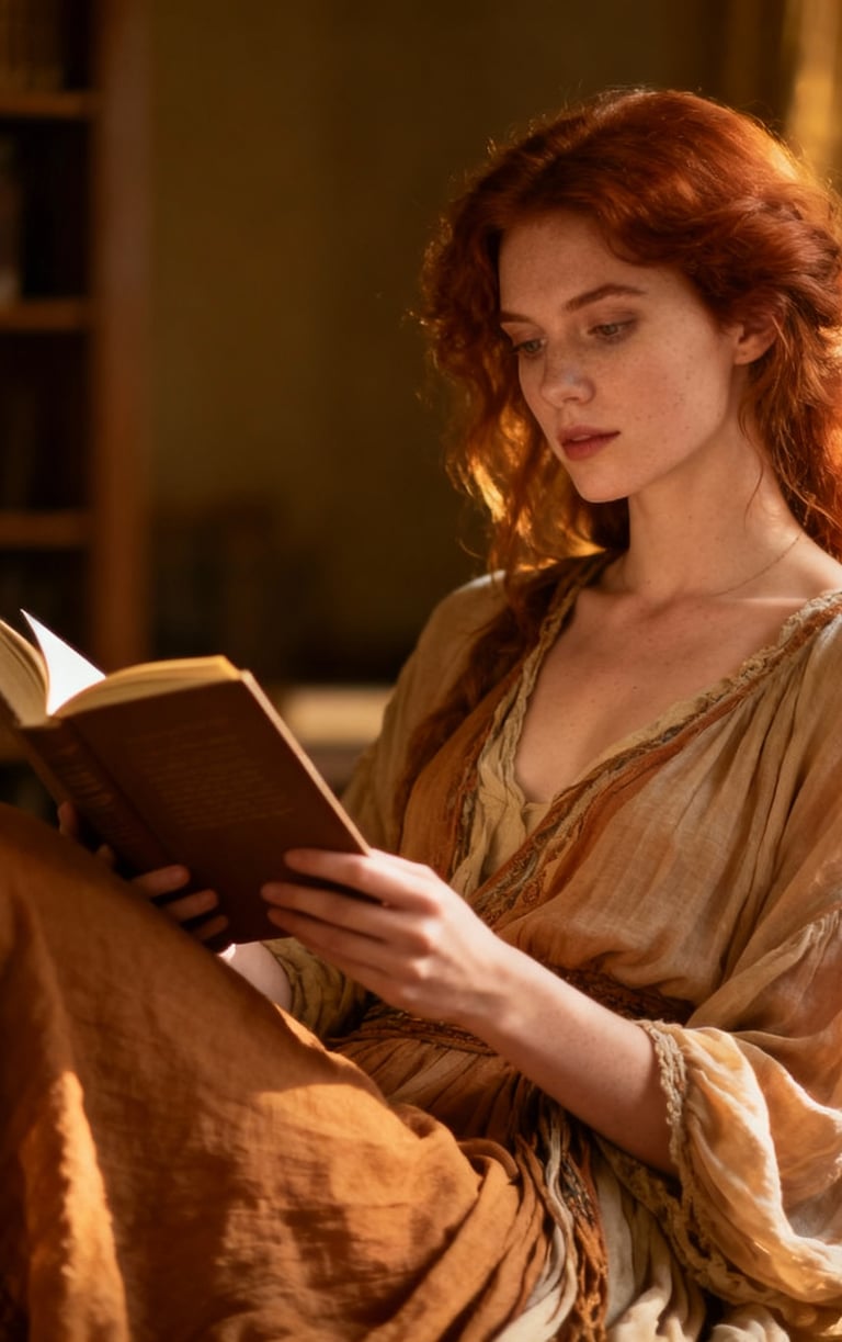 Dark romantasy author website hero image featuring ethereal figure surrounded by gothic romantic ele