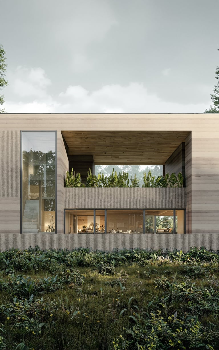 House of the Future 2025 sustainable exterior concept