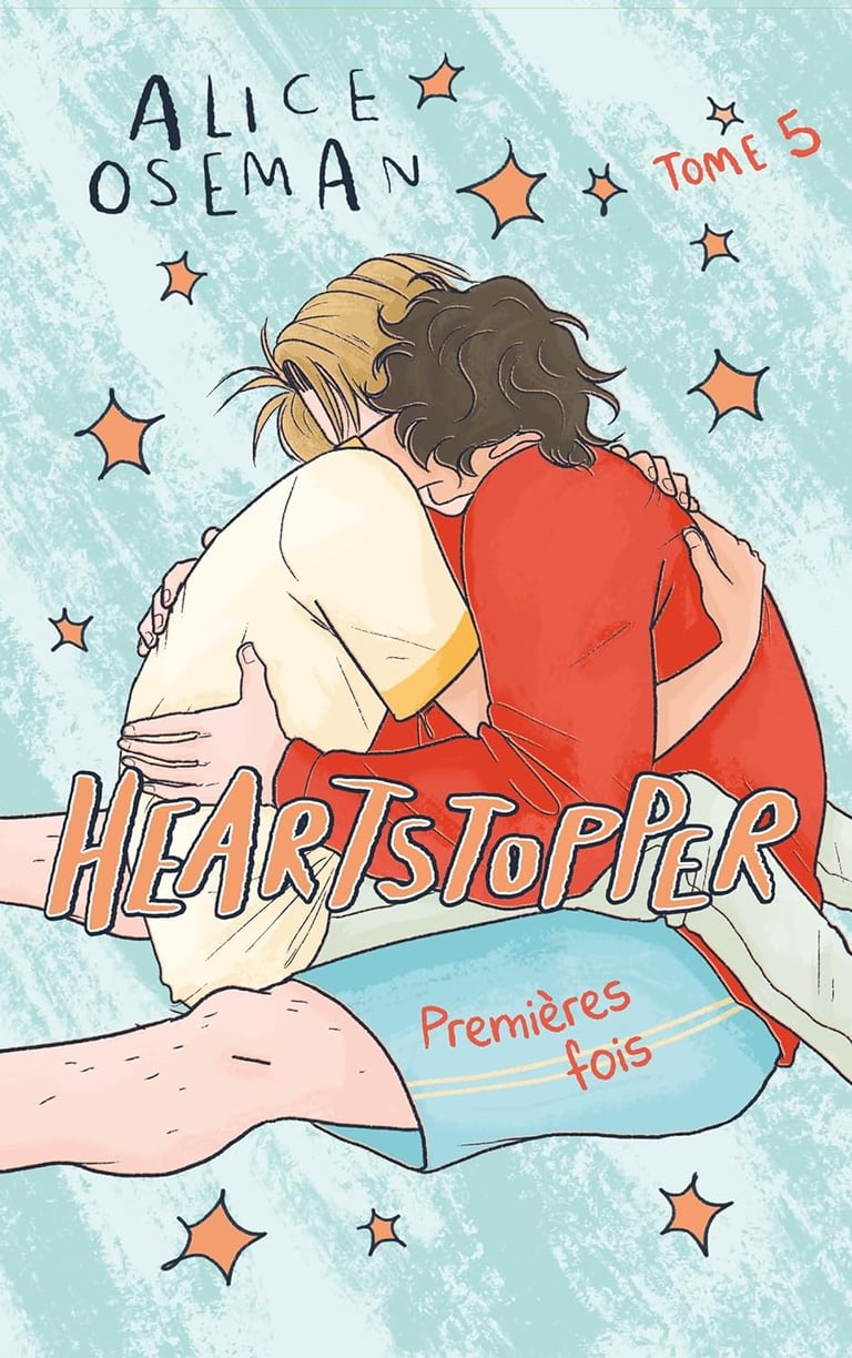 Première de couverture de la BD Heartstopper 5