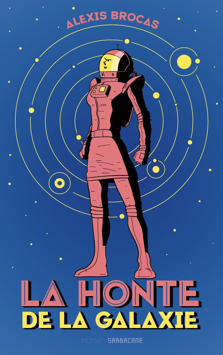 Première de couverture du roman La honte de la galaxie