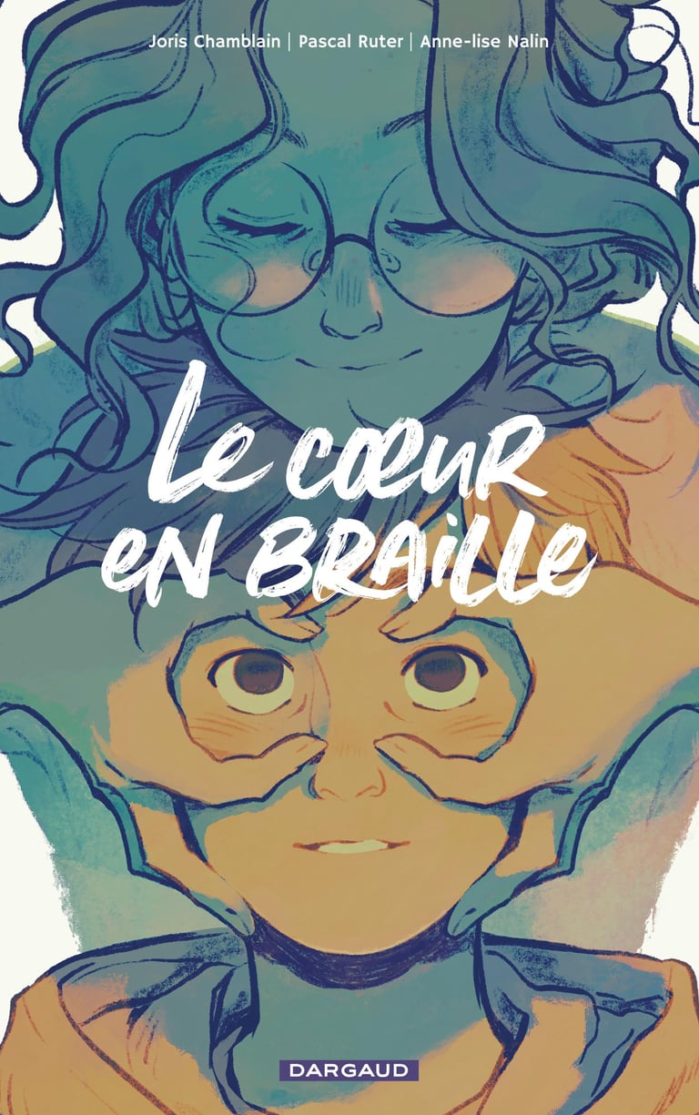 Première de couverture de la BD Le coeur en braille