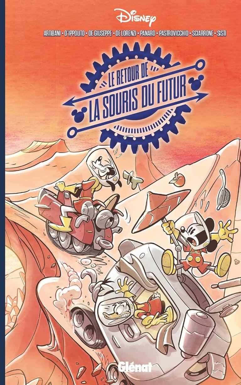 Première de couverture de la BD Le retour de la souris du futur