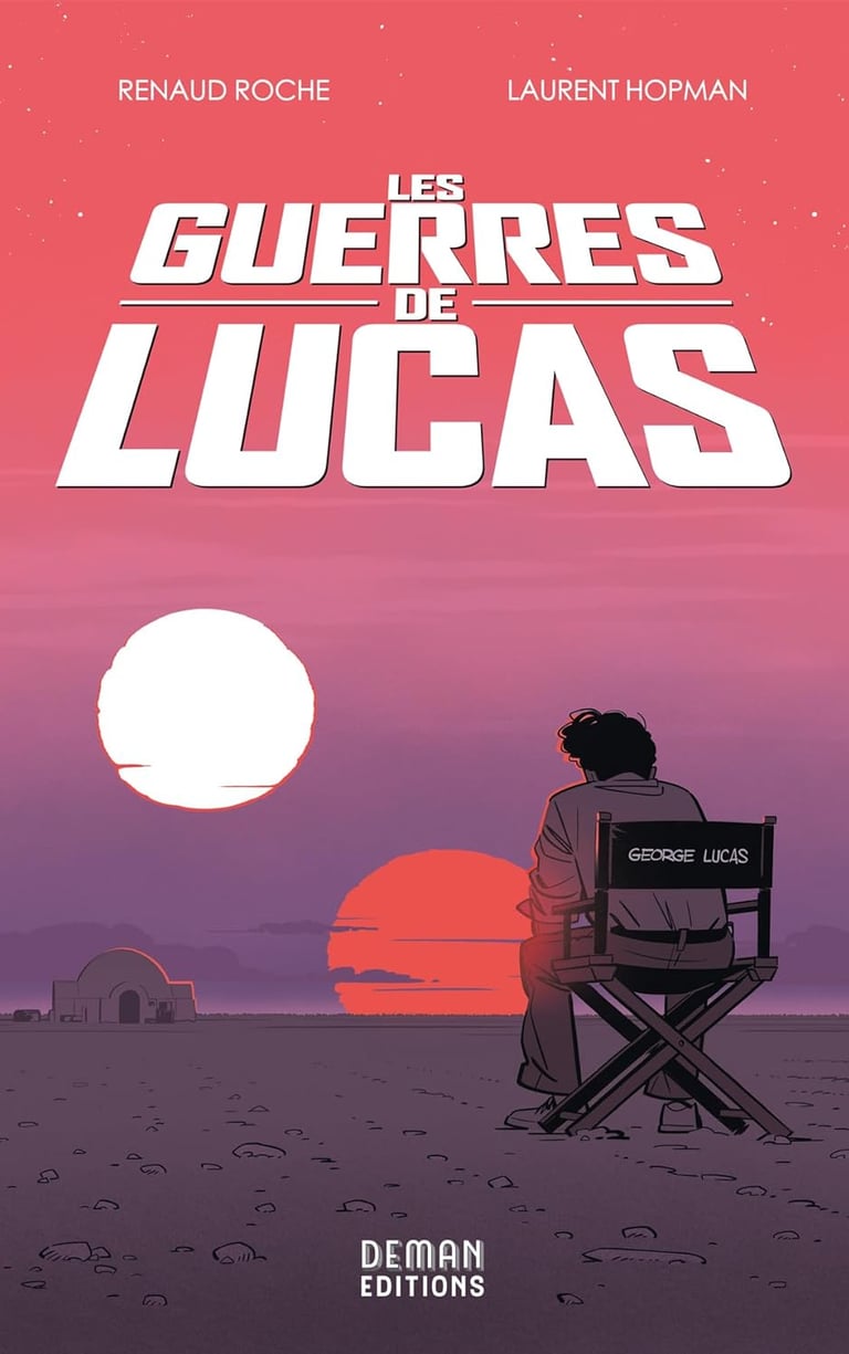 Première de couverture du tome 1 de la BD Les guerres de Lucas