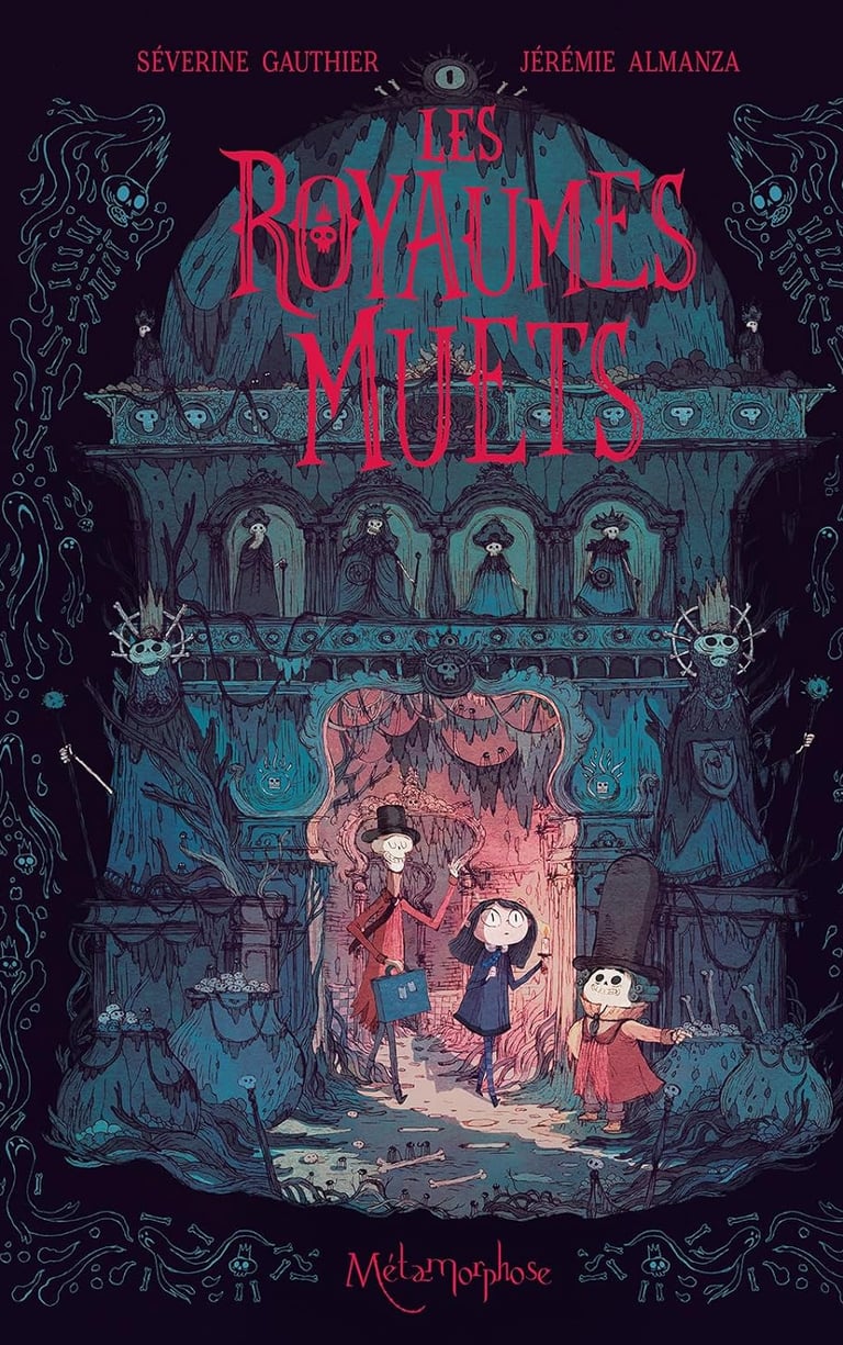 Première de couverture de la BD Les royaumes muets