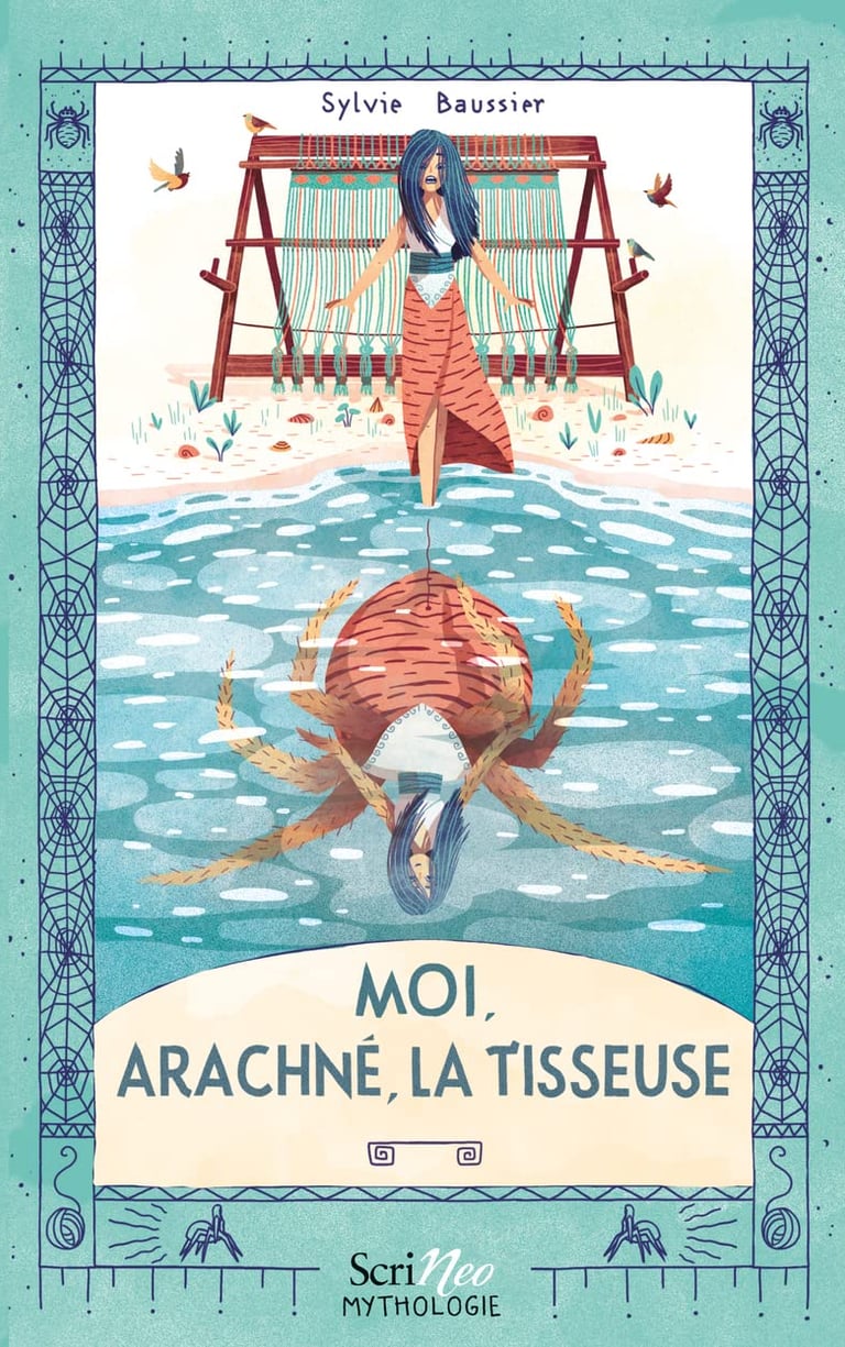 Première de couverture du roman Moi, Arachné, la risseuse