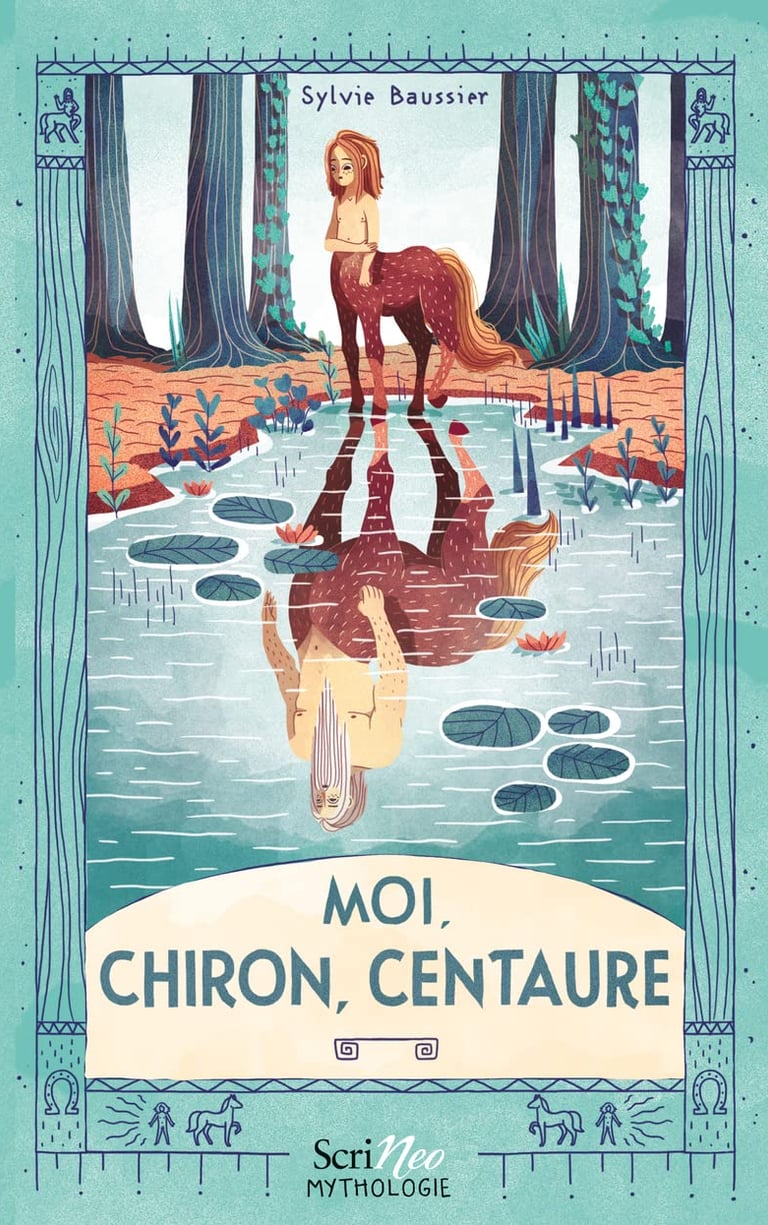 Première de couverture du roman Moi, Chiron, centaure