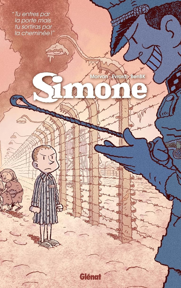 Première de couverture du tome 2 de la BD Simone