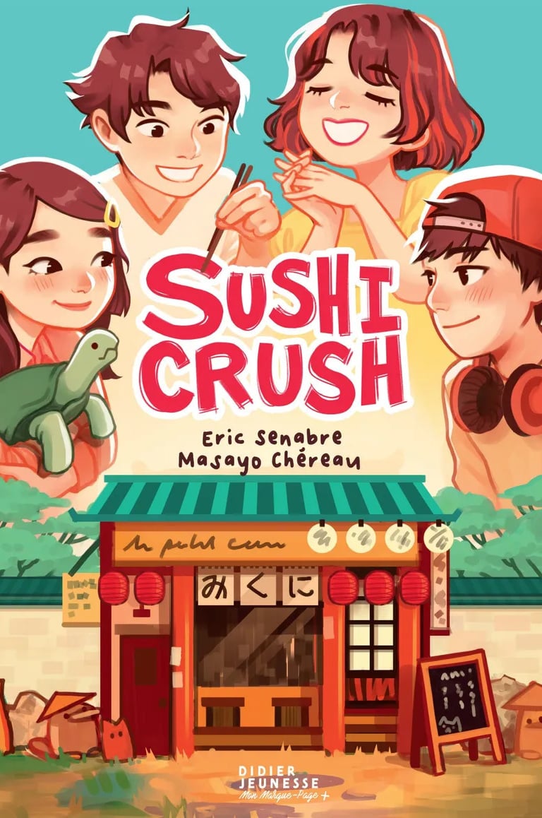 Première de couverture du roman Sushi crush