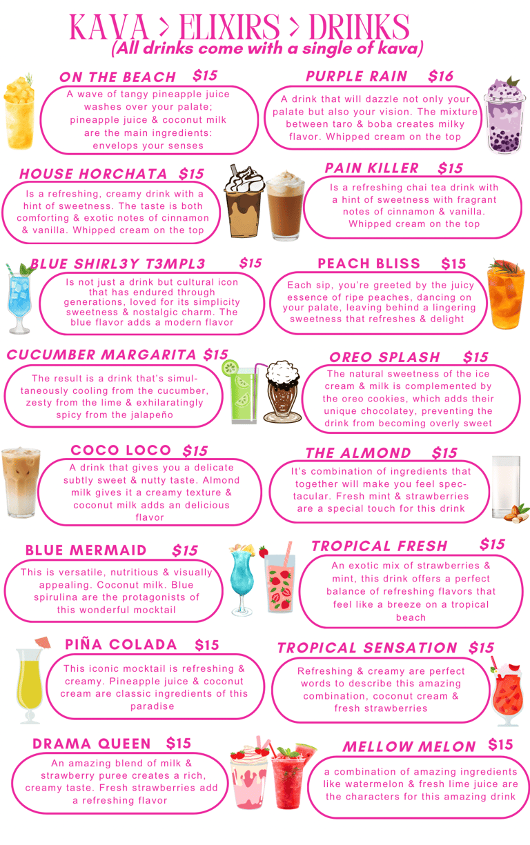 Delicious Drinks, Enjoyable Atmosphere with Good Drinks 
