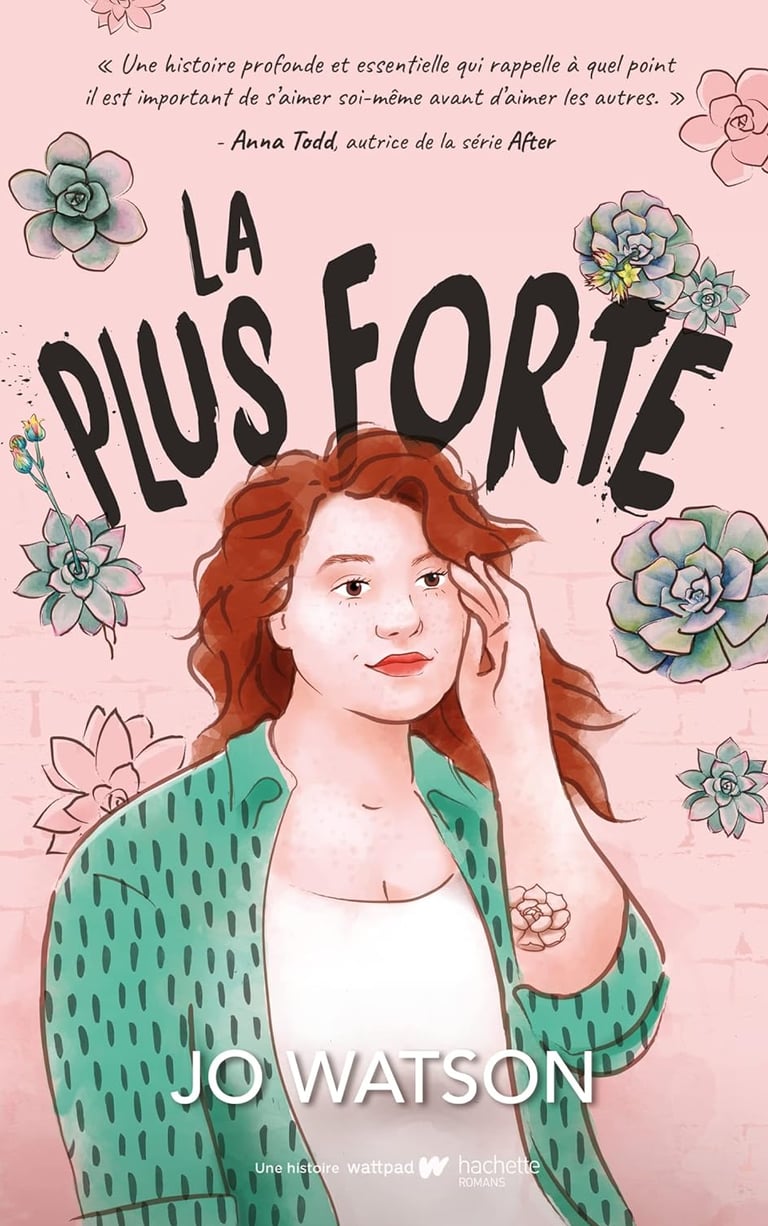 Première de couverture du roman La plus forte