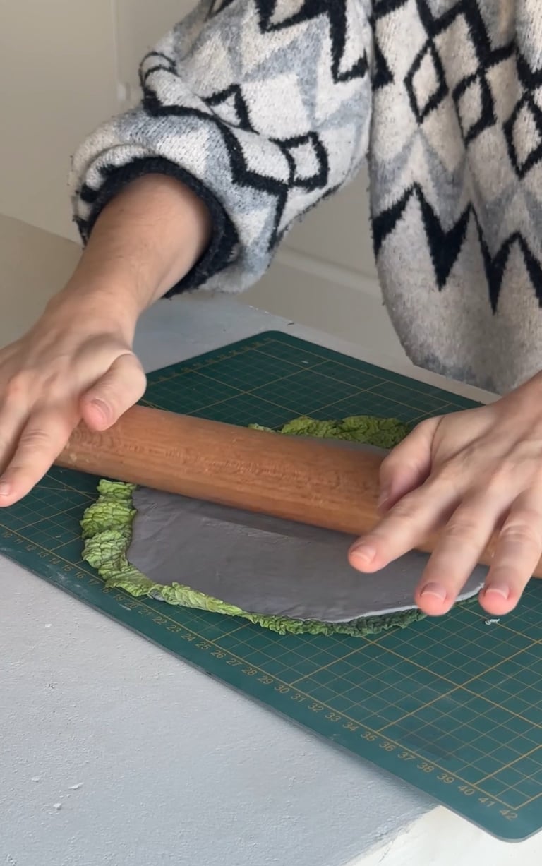 Tuto diy coupelle impression chou, Maison Agave