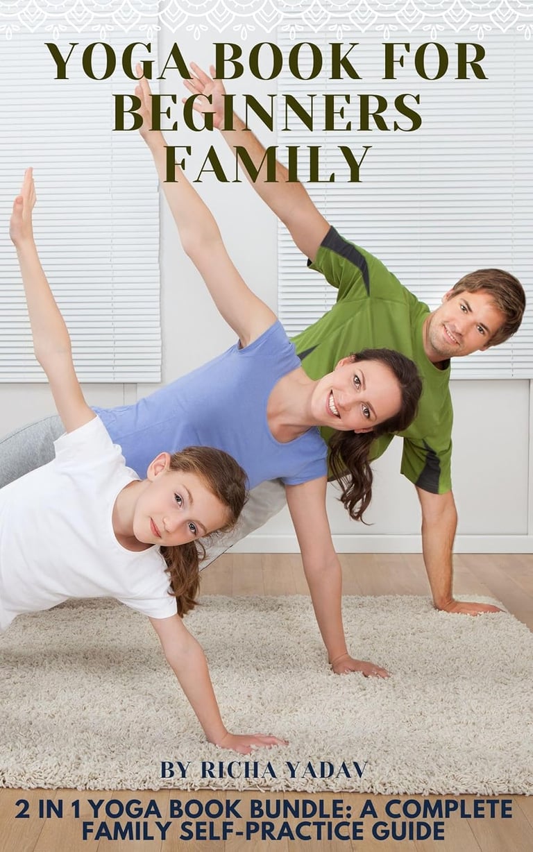 Yoga family book cover