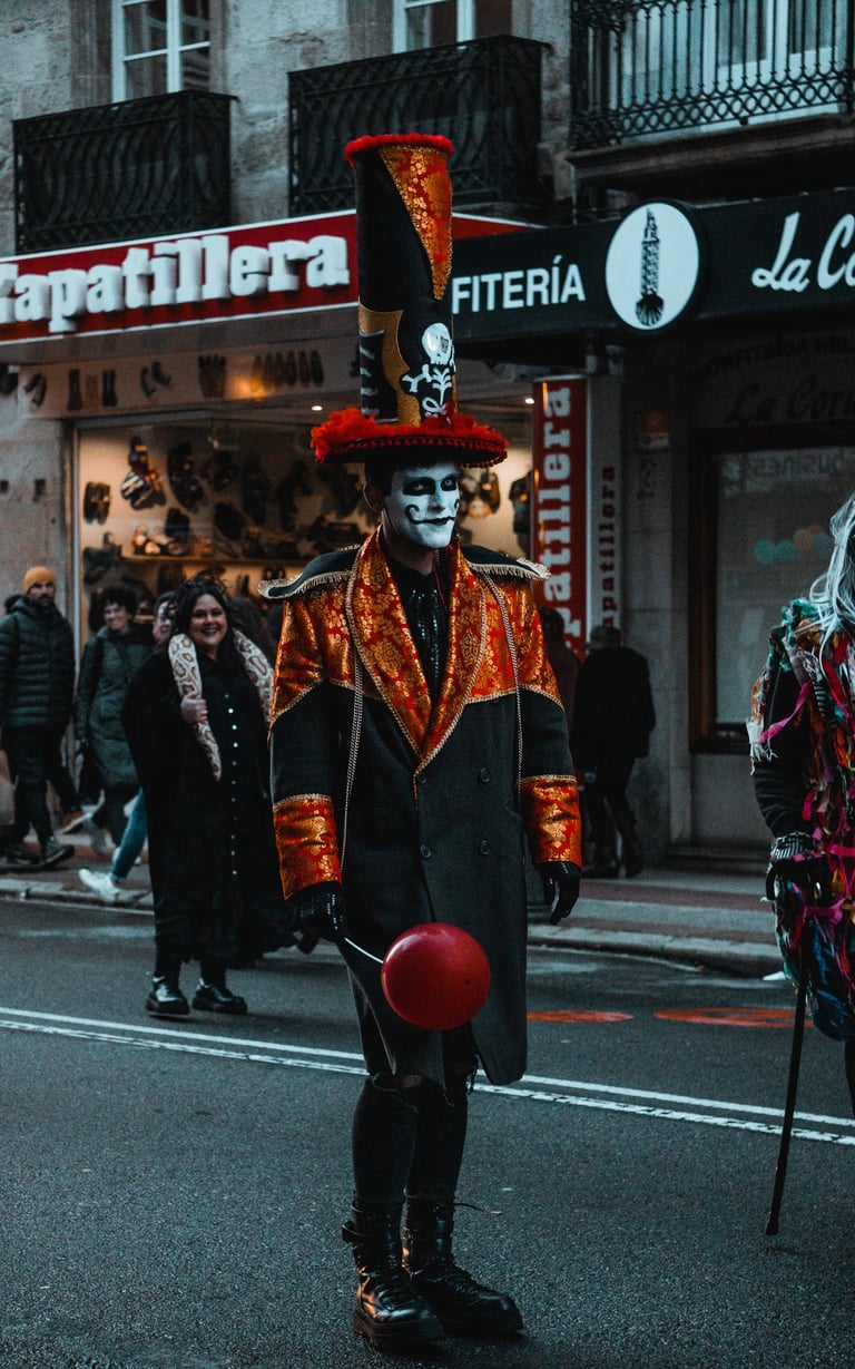 Fotografía del carnaval de 2024 en A Coruña