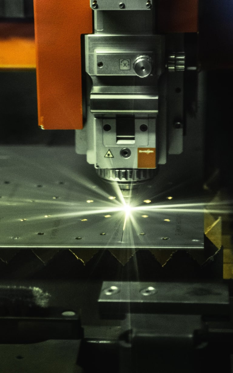 Laserschneiden der Gehäuseteile
