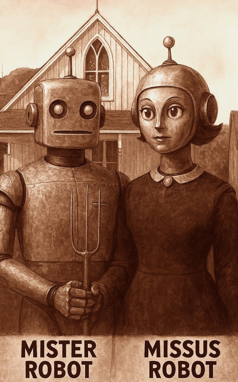 Mister Robot and Missus Robot image