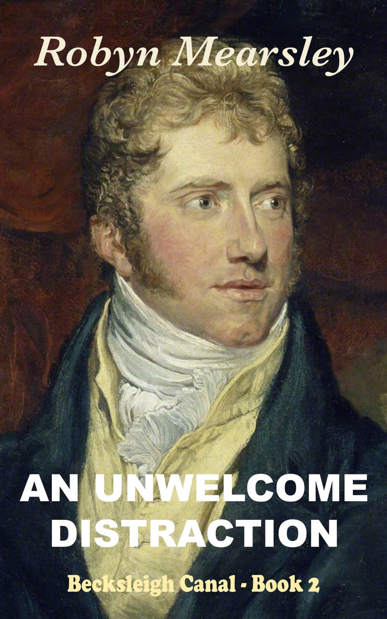 COver of 'An Unwelcome Distraction' by Robtn Mearsley