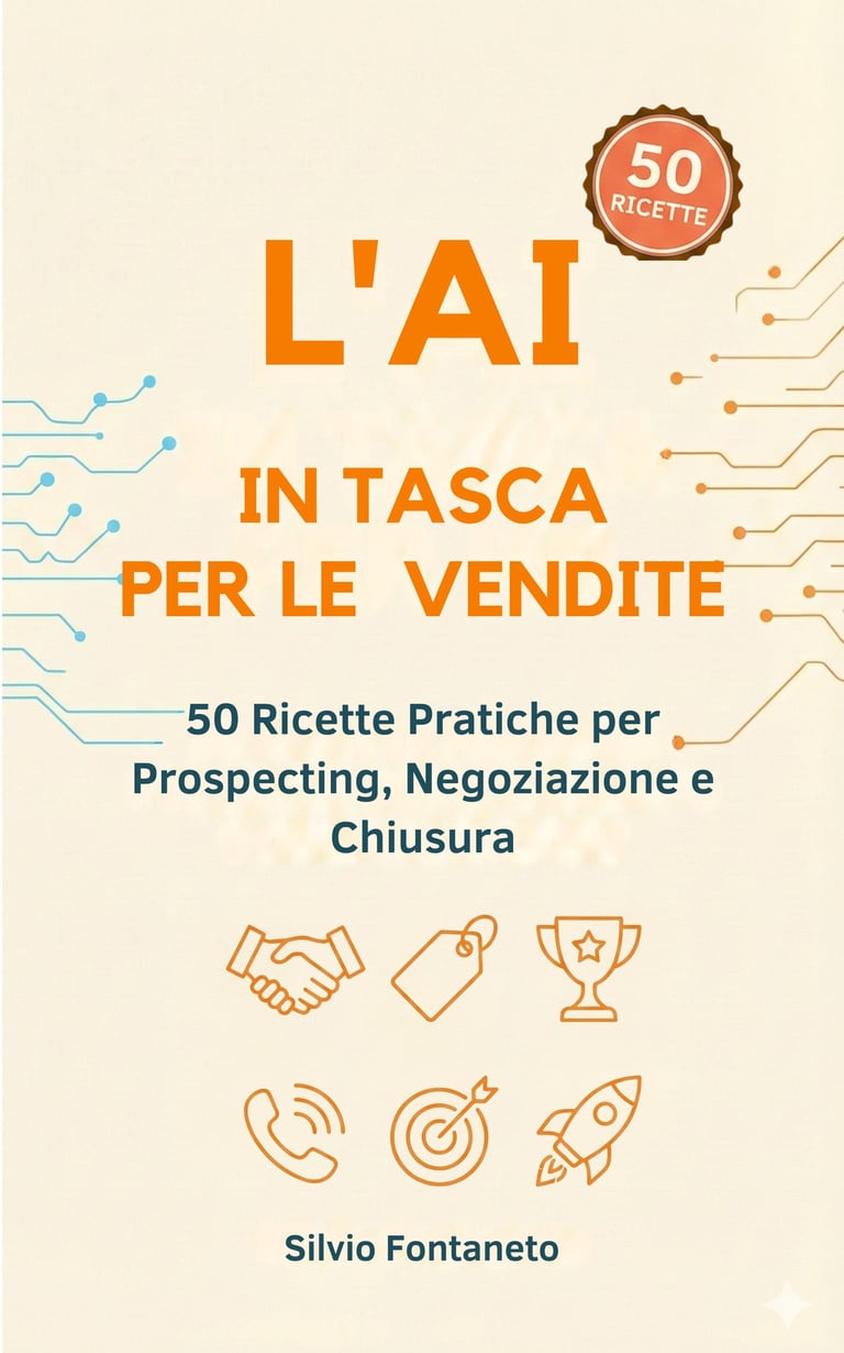 AI in Tasca book cover by Silvio Fontaneto - Practical AI guides for managers