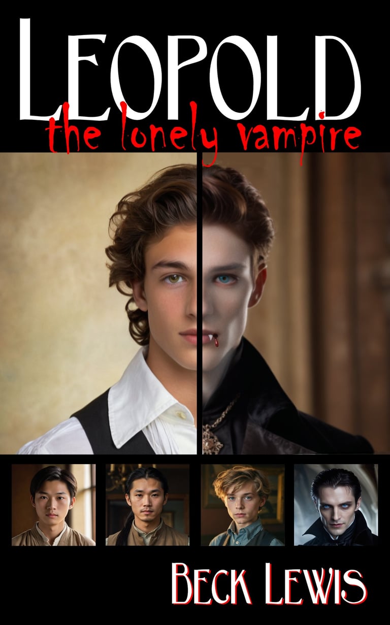 Leopold the Lonely Vampire - Book 1 Cover