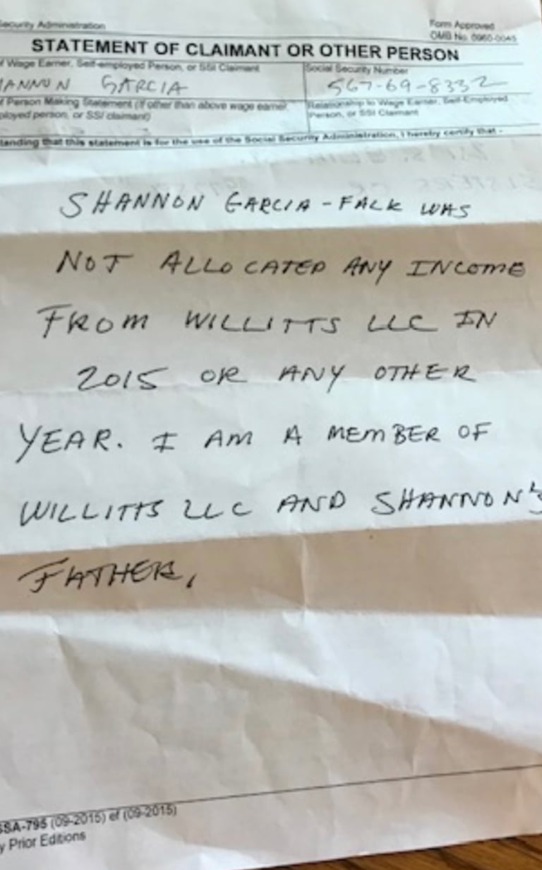 That's all you Bill Willitts signing lies