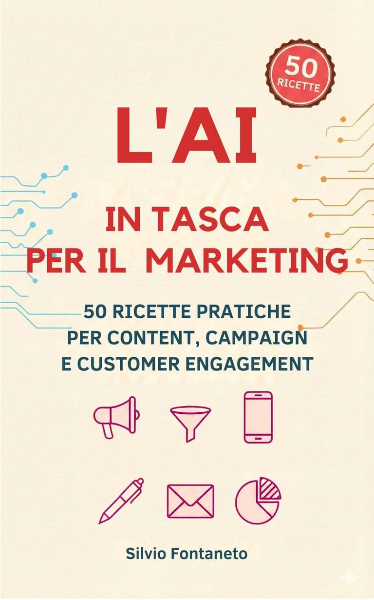 AI in Tasca book cover by Silvio Fontaneto - Practical AI guides for managers