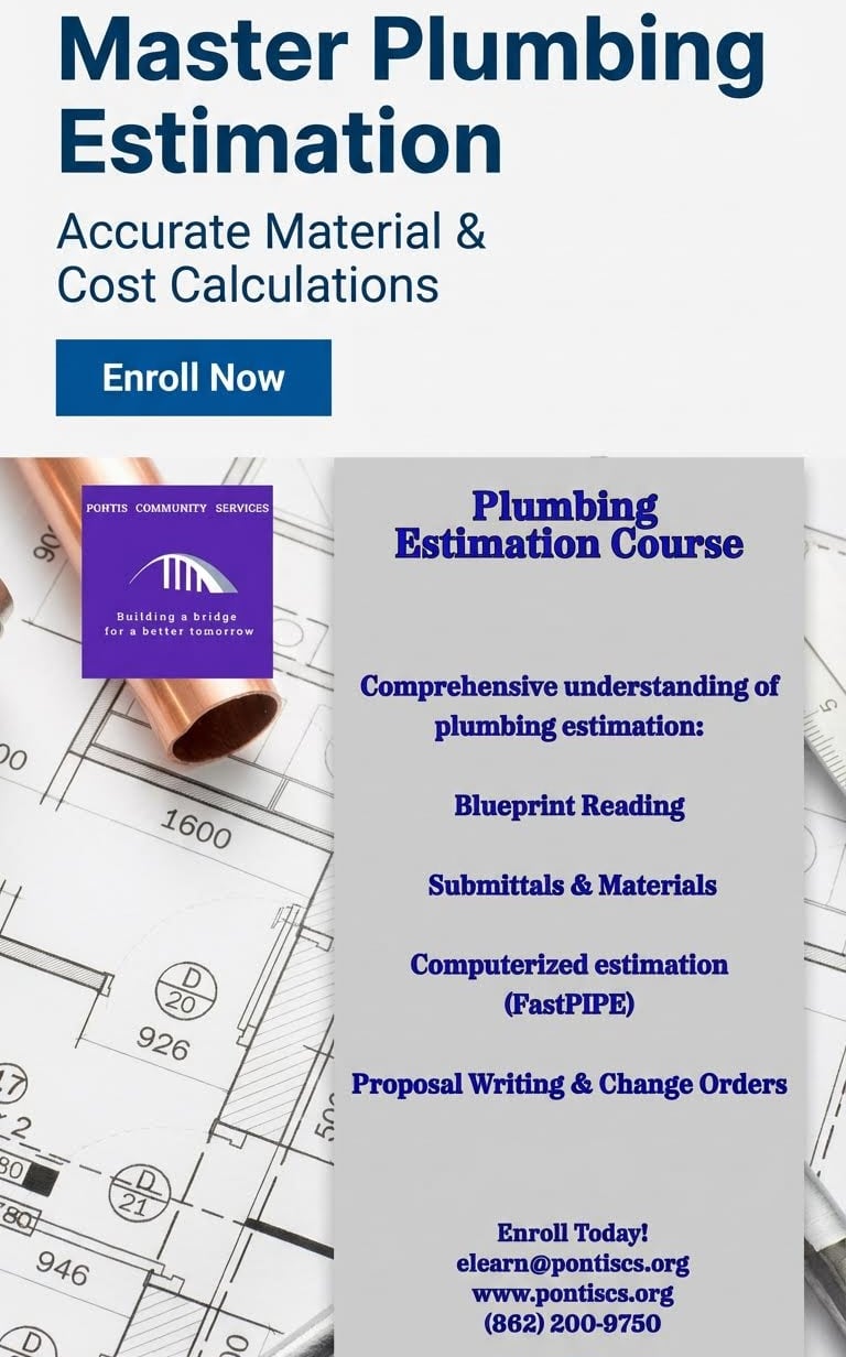 Plumbing Estimation Course Image
