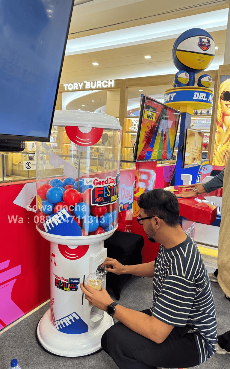 sewa gacha gachapon custom jakarta