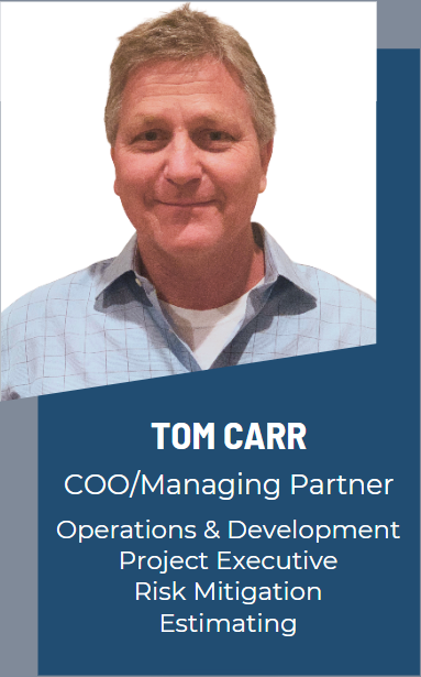 a picture of Tom Carr with Benchmark Building