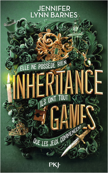 Première de couverture du roman Inheritance Games tome 1