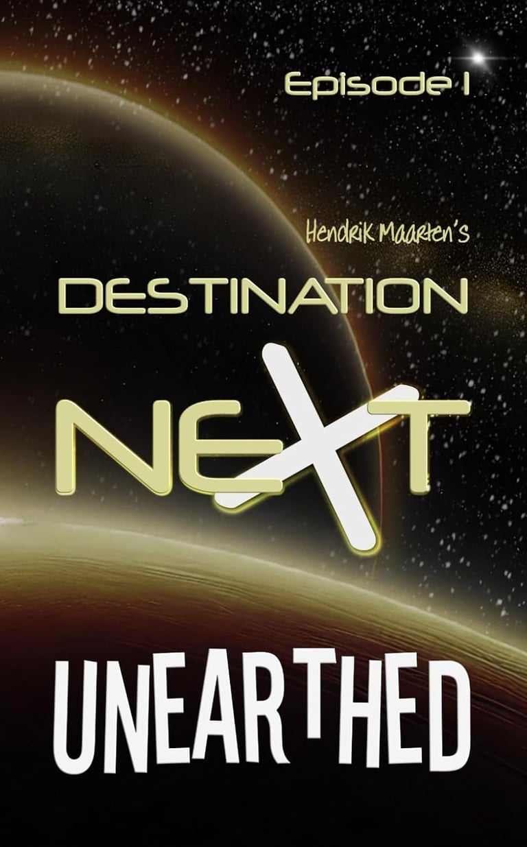 Destination Next Unearthed science fiction chapter book for kids ages 9 to 12
