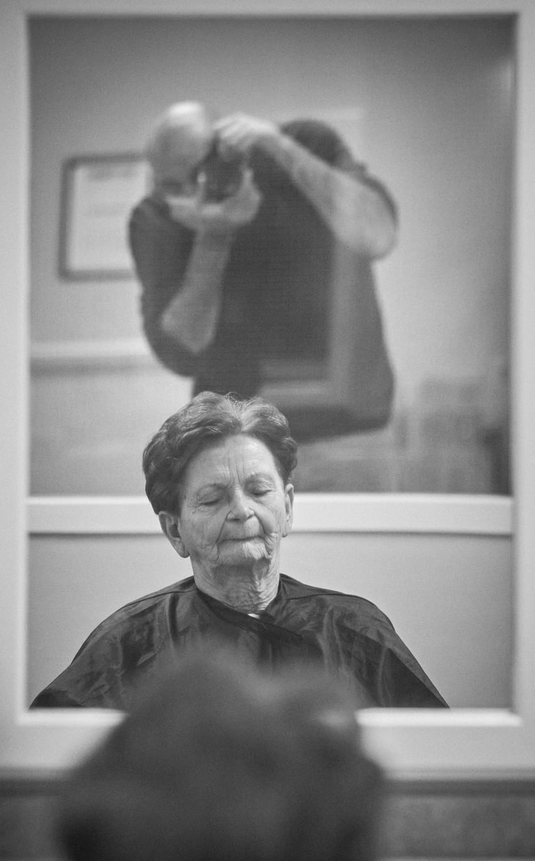 Arnaud Auria Autoportrait Ehpad