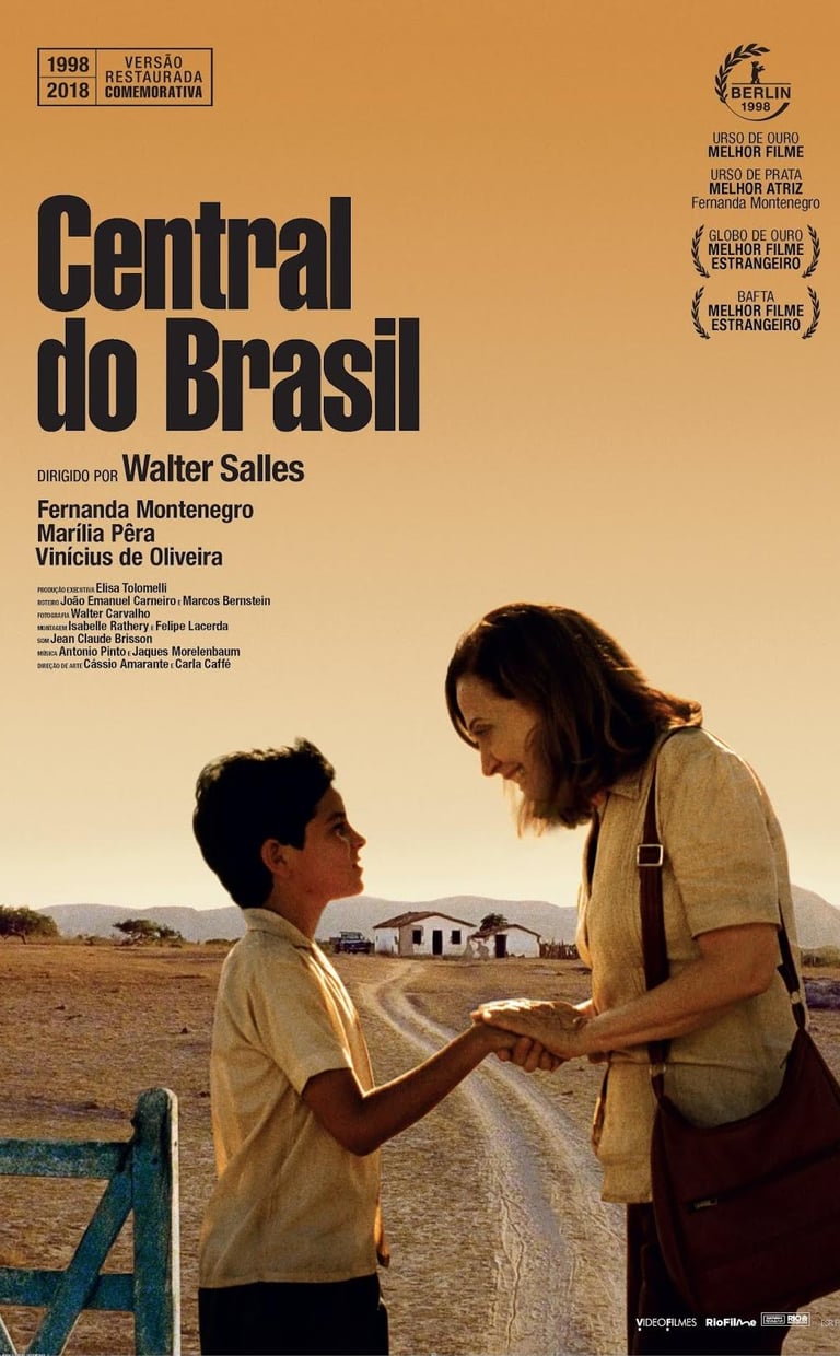Poster for Central Station screening hosted by Auckland International Film Club.