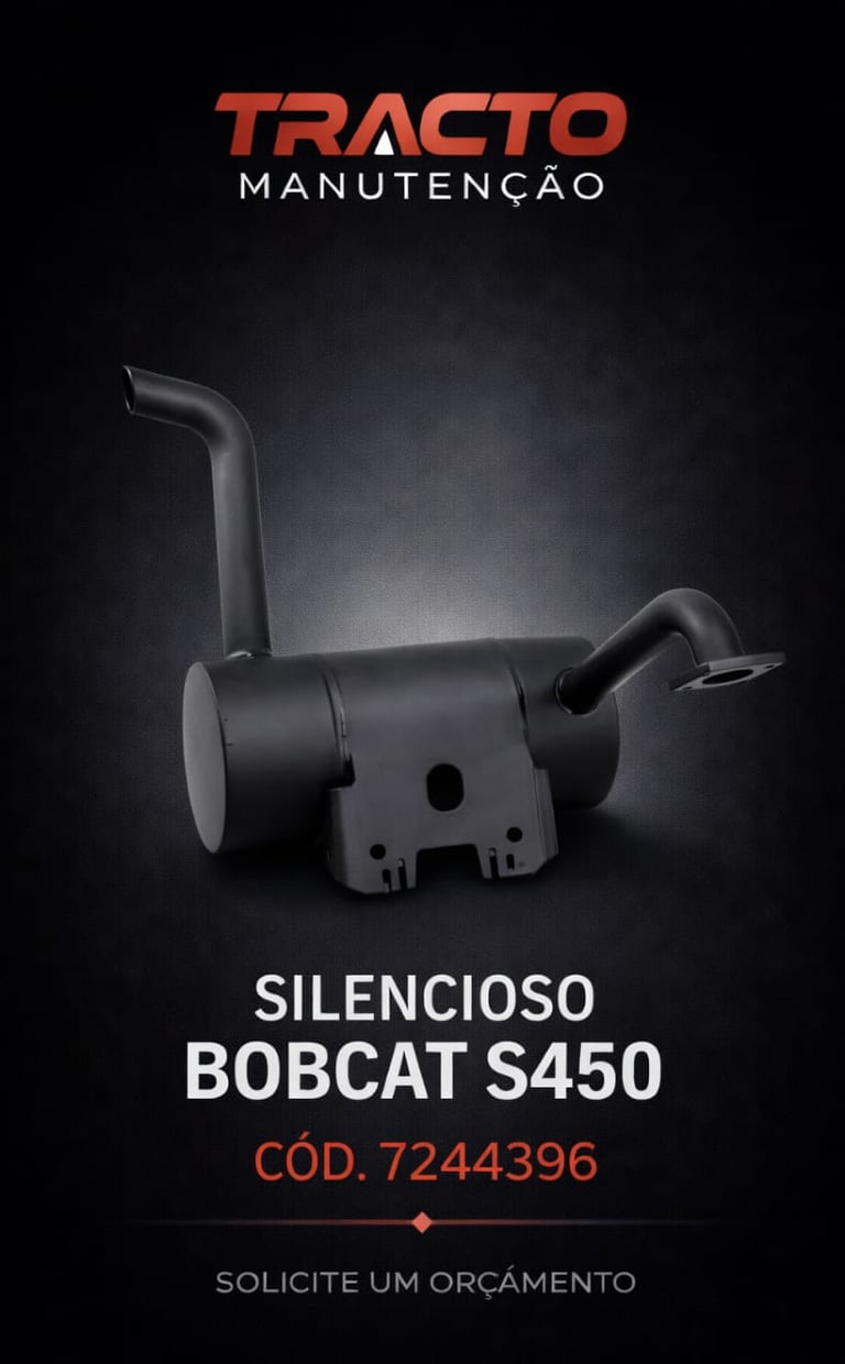 7244396 Silencioso do Escapamento Bobcat S450