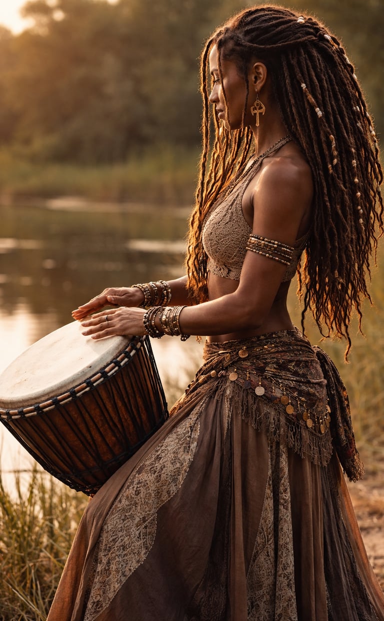 Egyptian Hippie Spiritual Healer