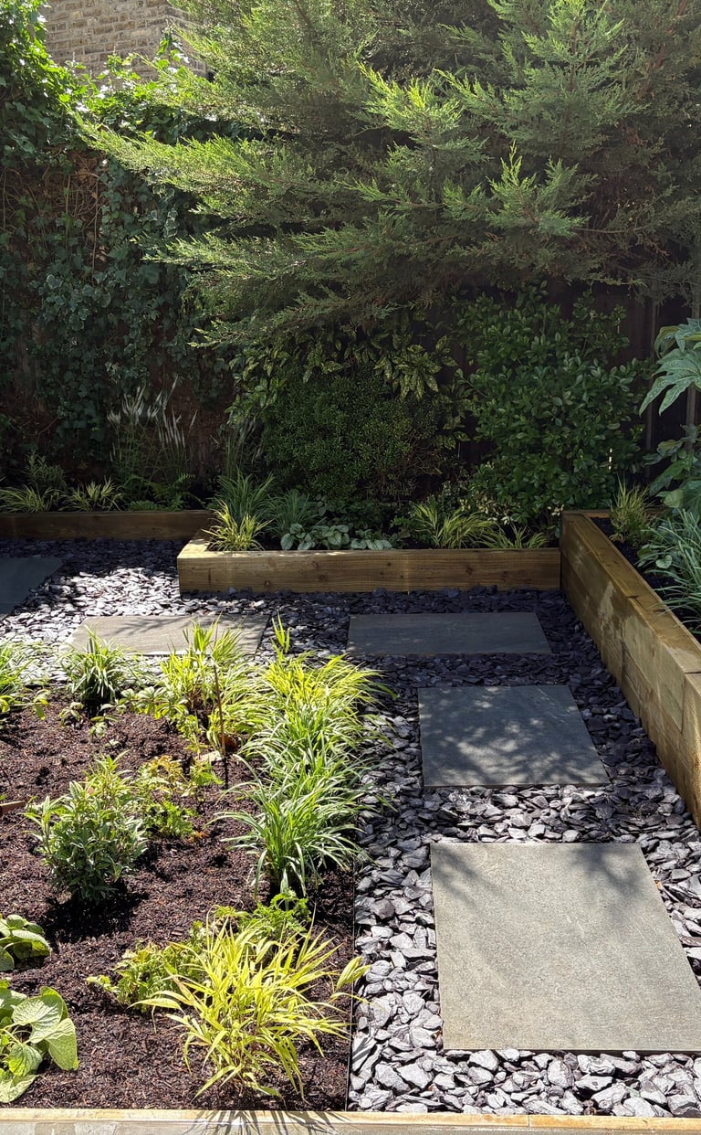Residential garden transformation in South East London