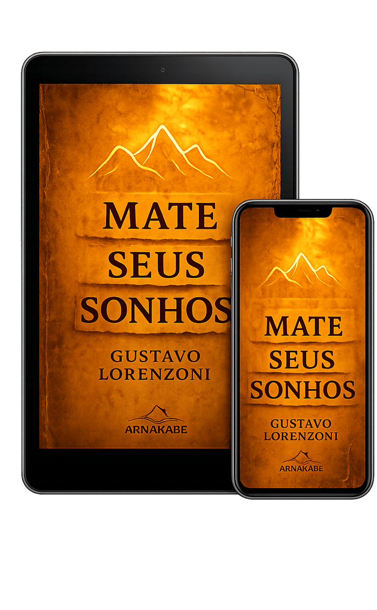 Capa Tablet e Celular - Livro Mate Seus Sonhos