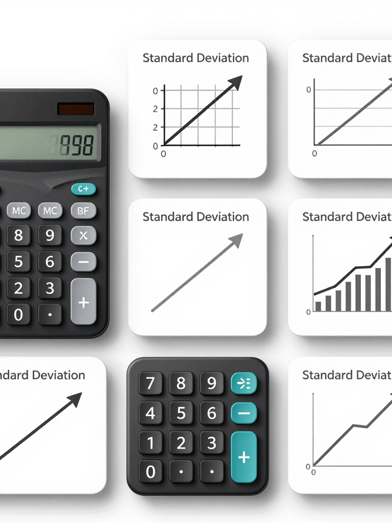 A percentage calculator interface highlighting percentage fields and quick buttons