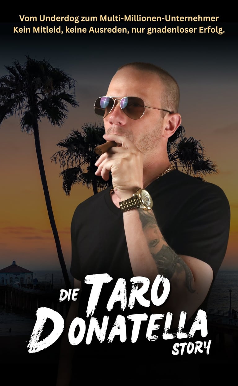 Die Taro Donatella Story - Das Buch - Kurzbiografie