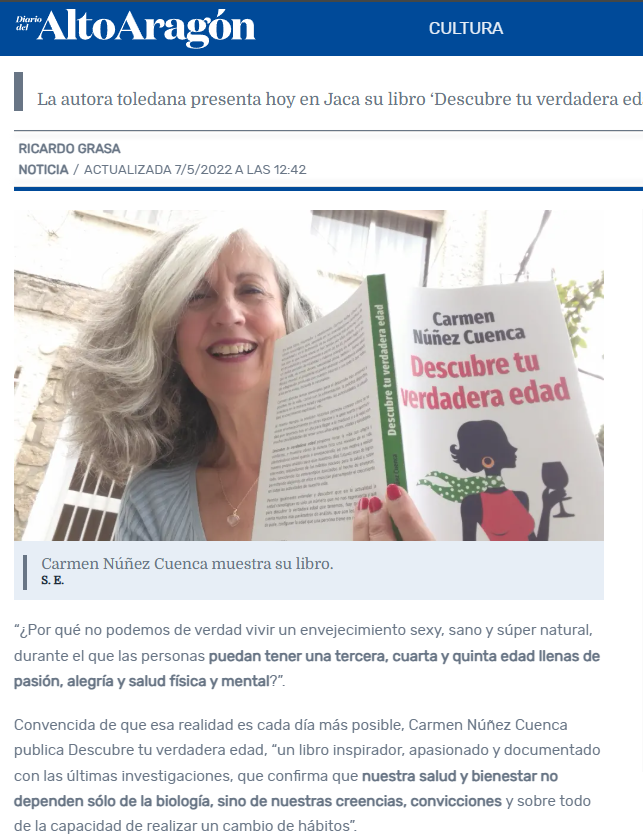 Entrevista_diario alto de aragon_ Carmen Núñez cuenca