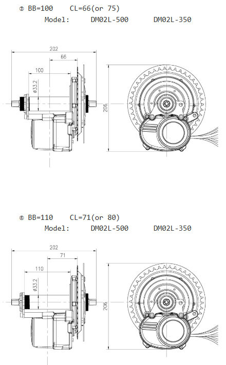 dimensions dm02l