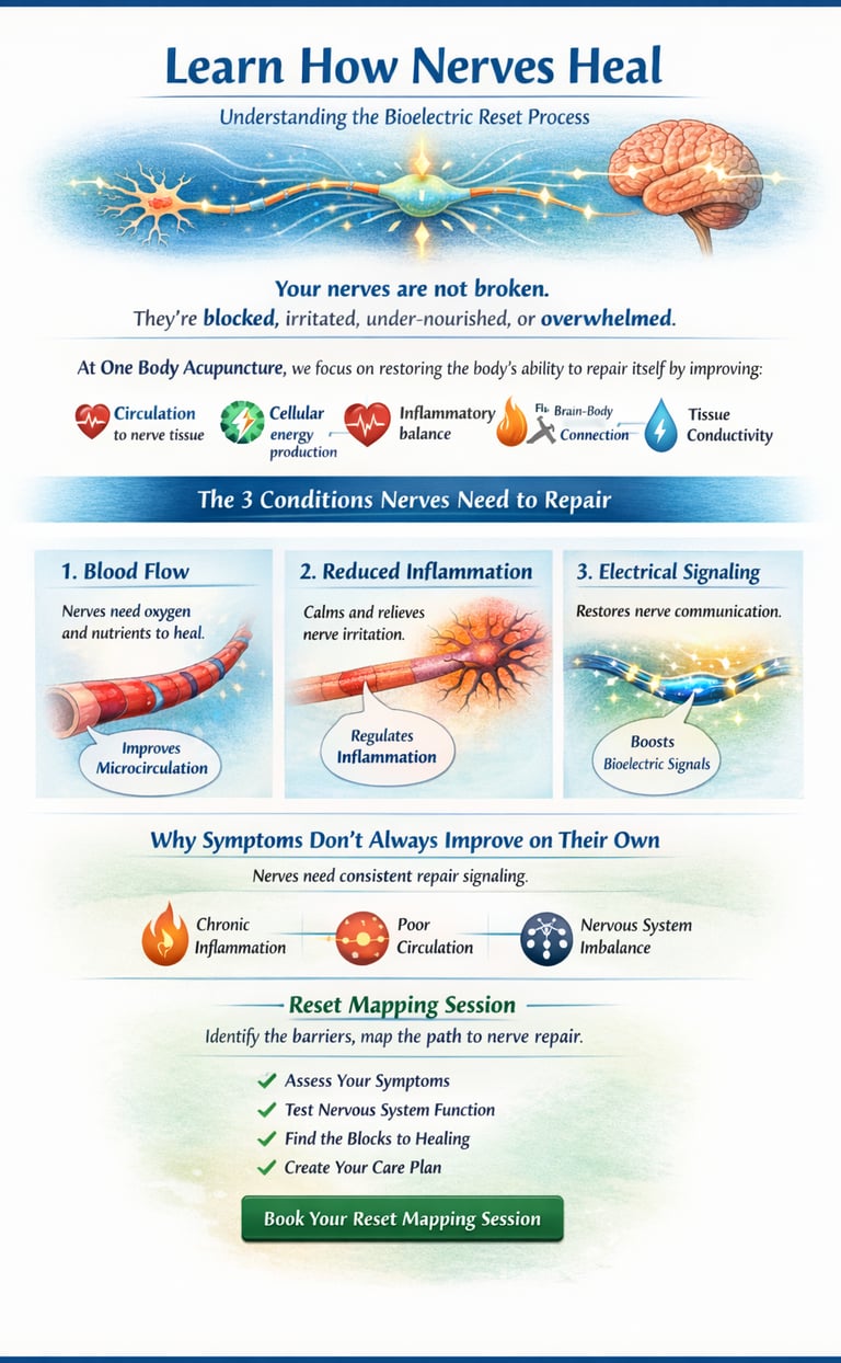 nerve healing at One Body Acupuncture