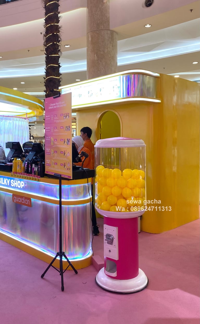 Sewa custom gacha gachapon jakarta