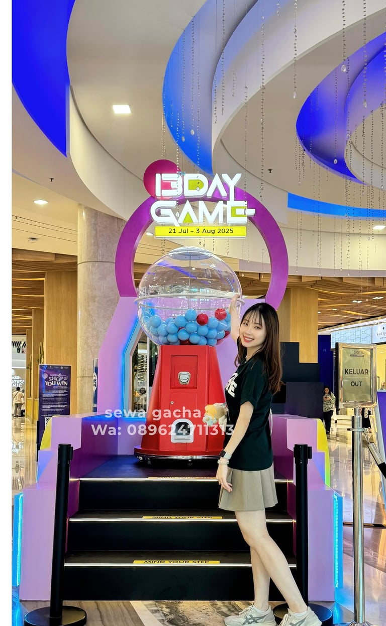 sewa gachapon jumbo jakarta seperti di squid game