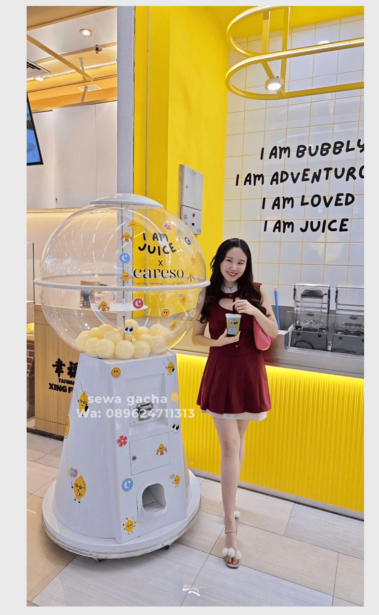 sewa gacha jumbo gachapon jakarta