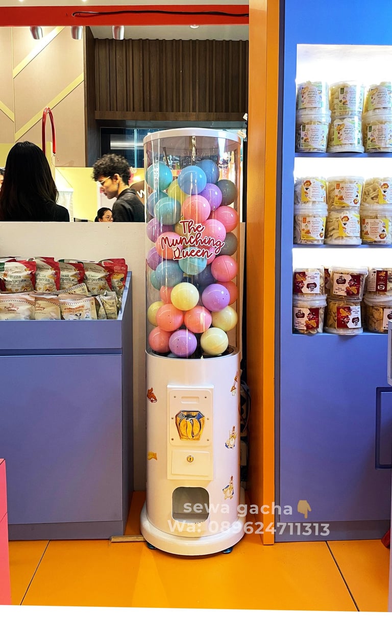 Sewa Mesin Gachapon Gacha Surabaya