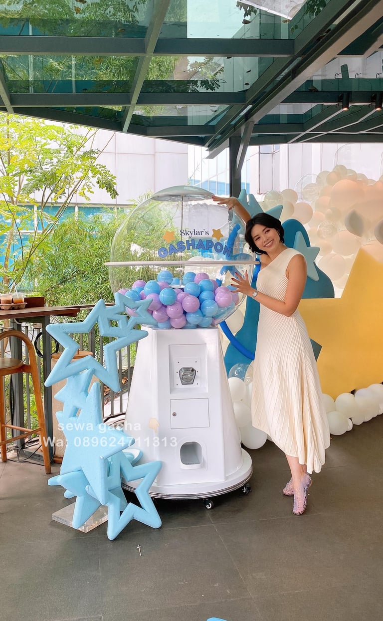 sewa mesin gachapon gacha jumbo jakarta untuk event