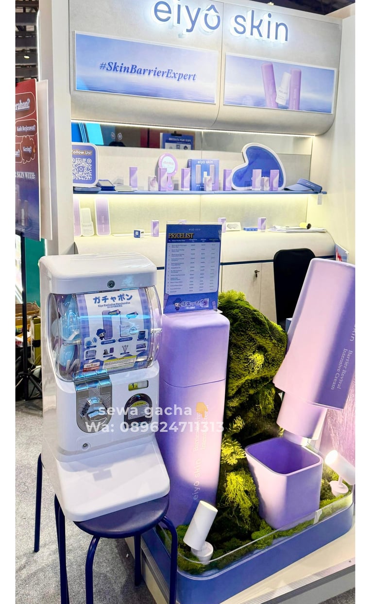 sewa mesin gacha mini | penyewaan gachapon murah