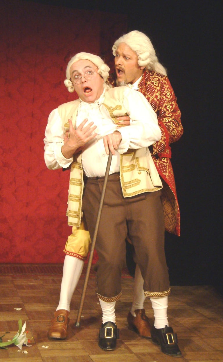 Cours de théâtre comique Paris — Comic Academy Pascal Daubias jeu d'acteur scène
