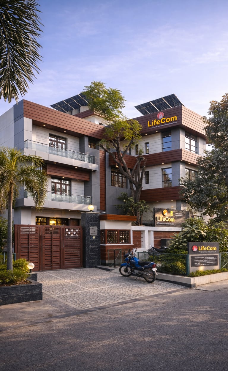 Lifecom Pharma India - Headquarters 