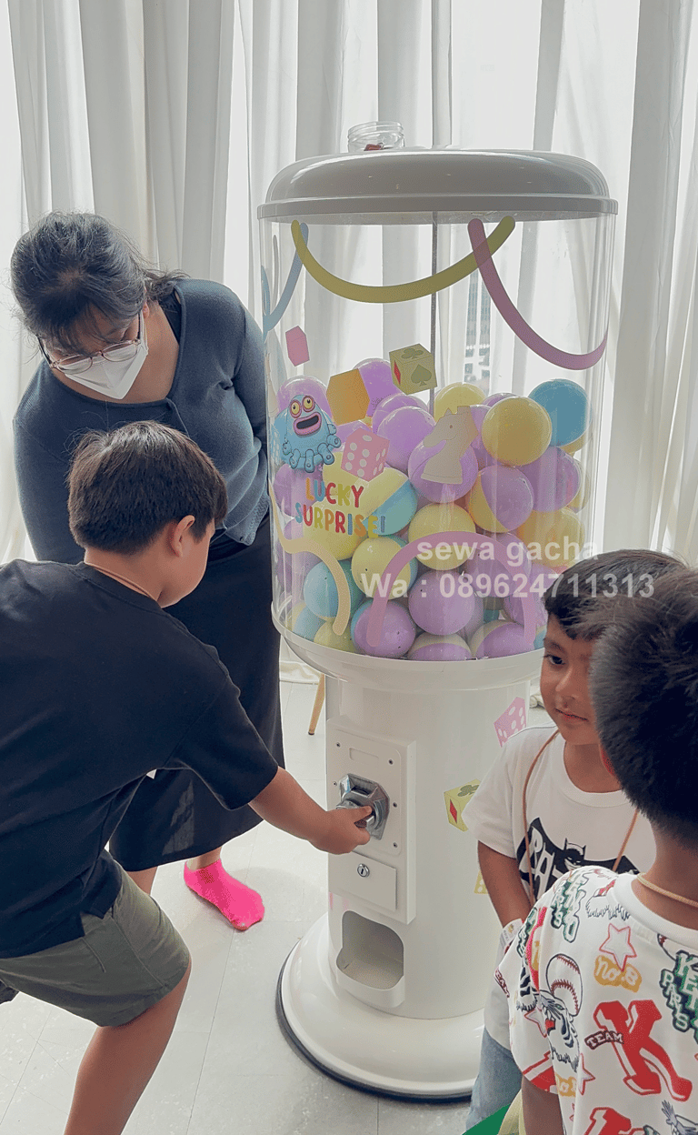rental gacha gachapon surabaya jumbo